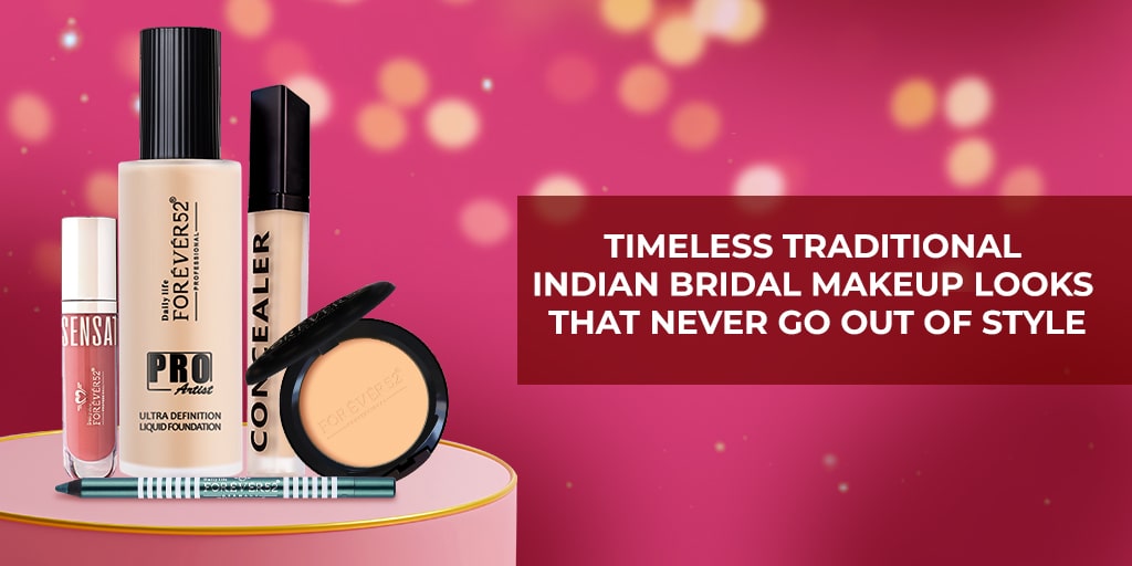 Timeless Traditional Indian Bridal Makeup Looks That Never Go Out of Style