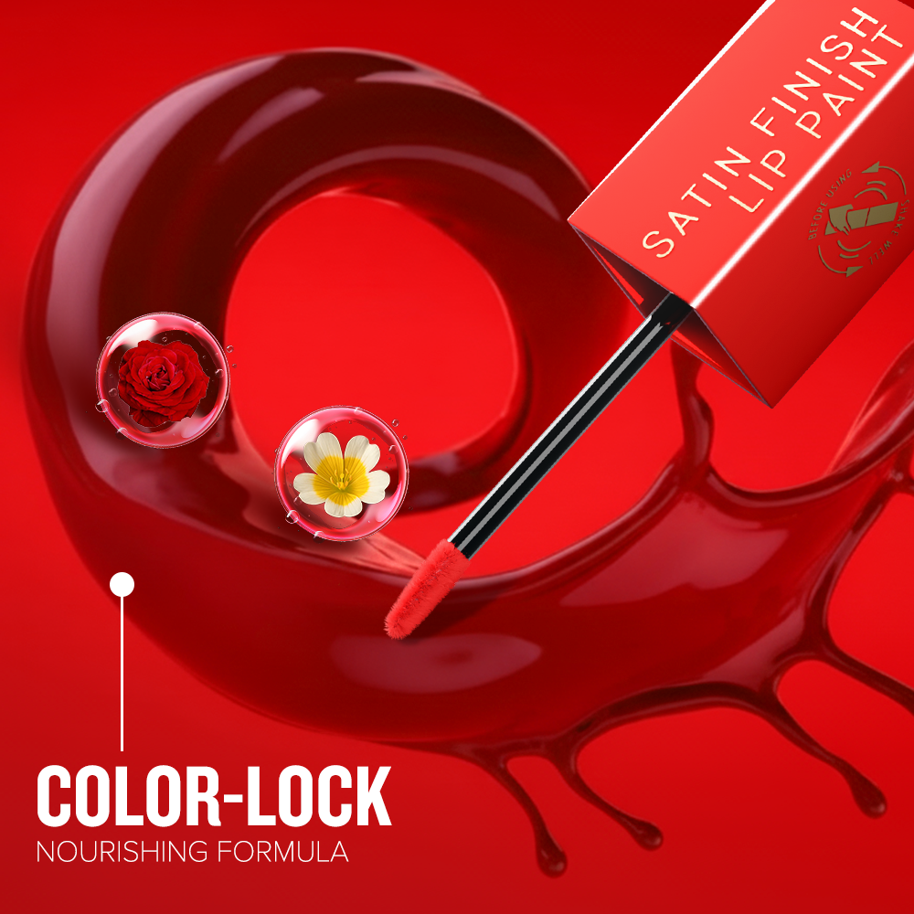 Essentials: Satin Finish Lip Paint