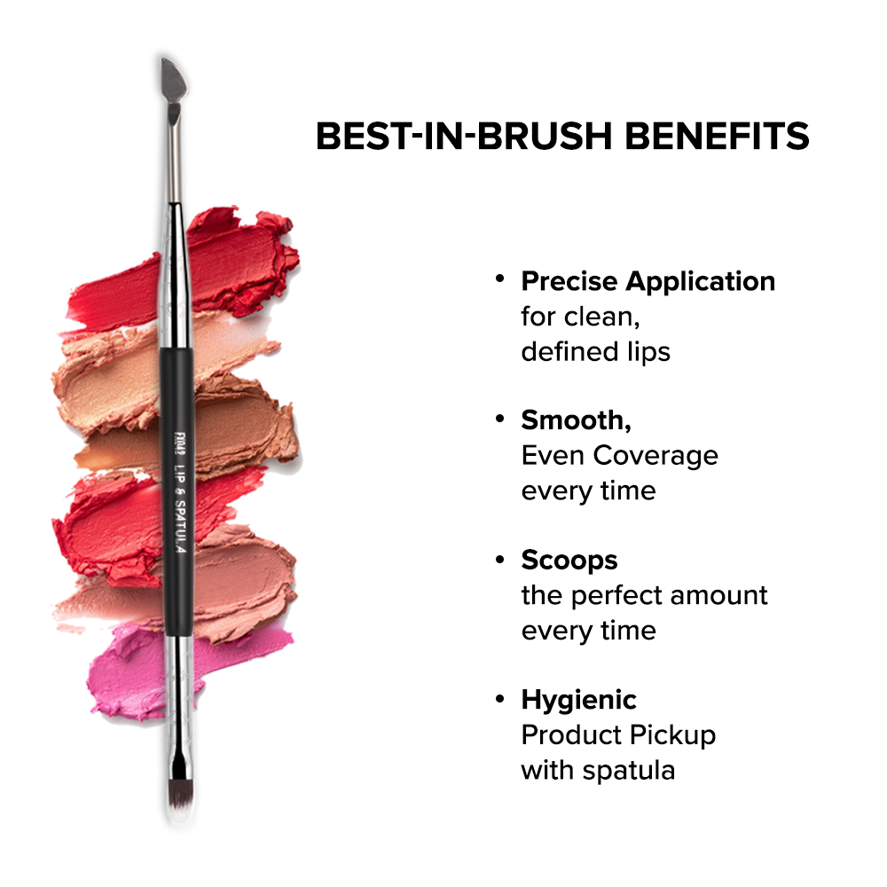 Academic Lip Brush + Spatula - FX042