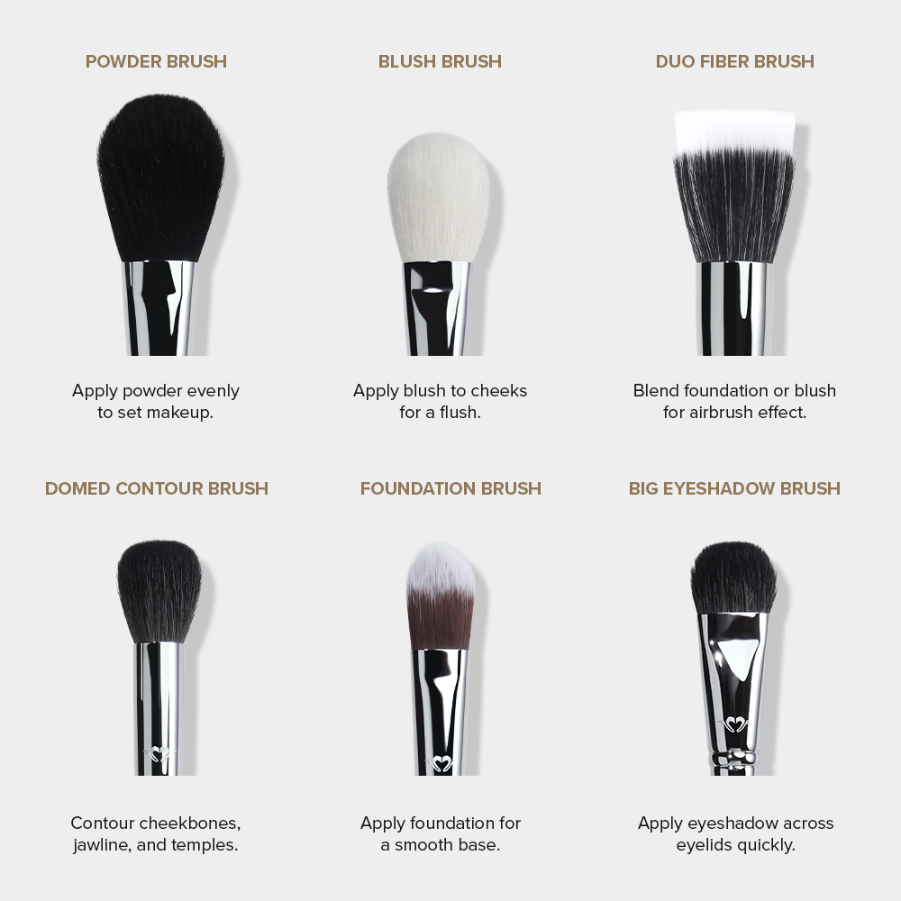 Academic 18 Pcs Brush Kit