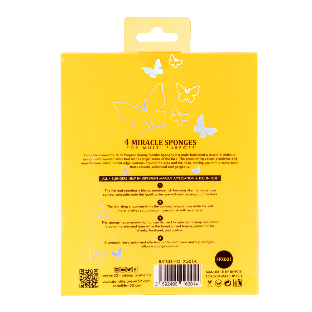 The Blenders 4 Miracle Sponges