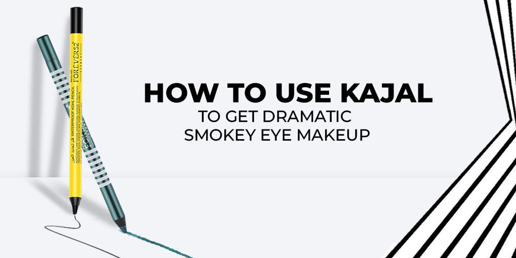 How To Use Kajal to Get Dramatic Smokey Eye Makeup?