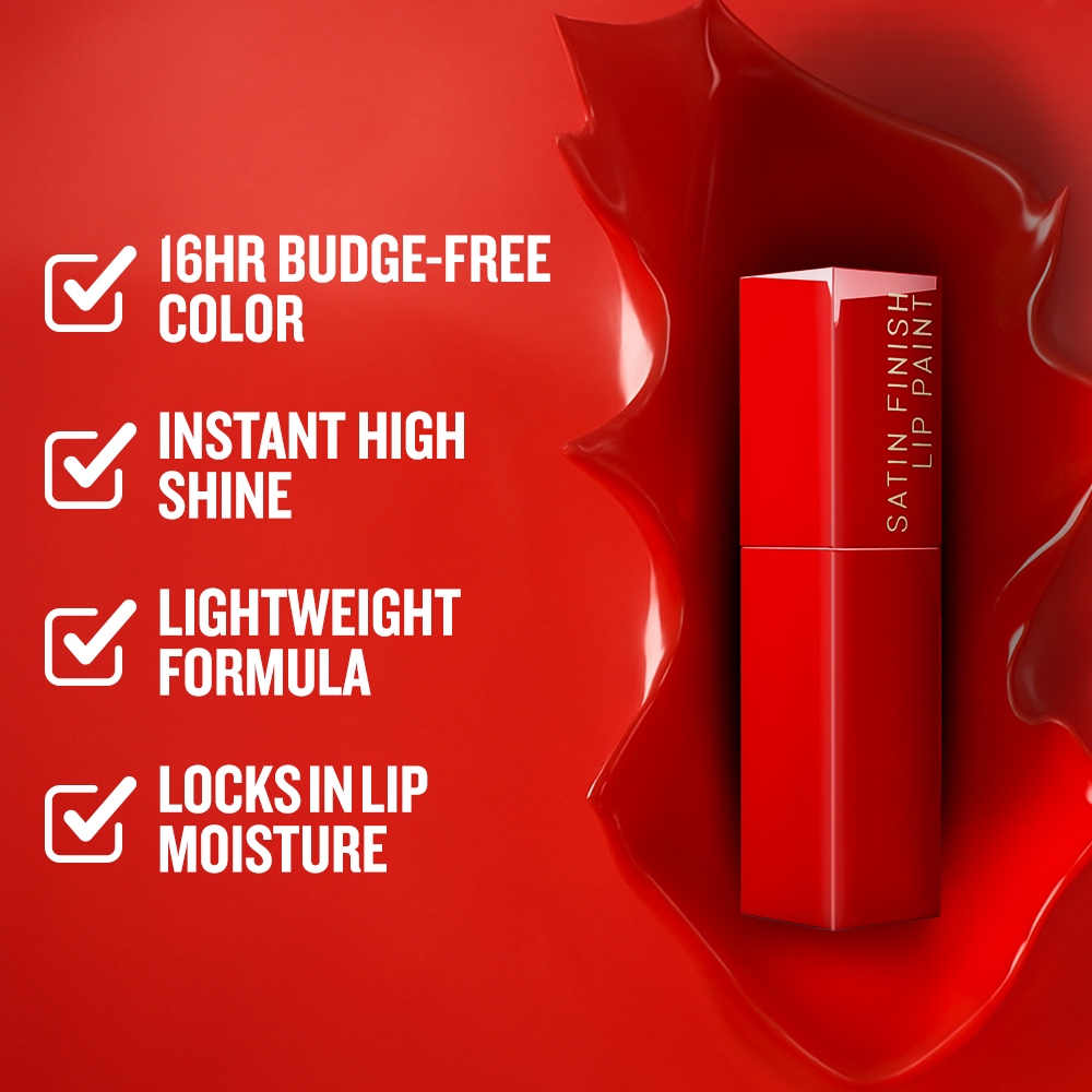 Essentials: Satin Finish Lip Paint