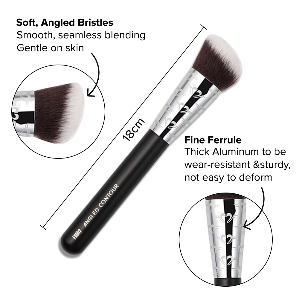 Academic Angled Contour Brush - FX002