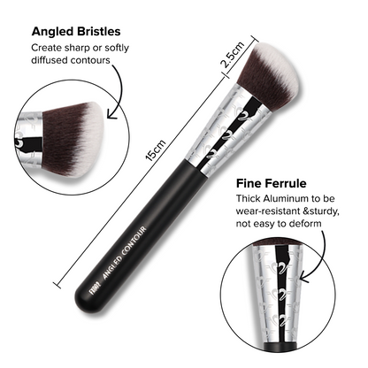 Academic Angled Contour Brush - FX002