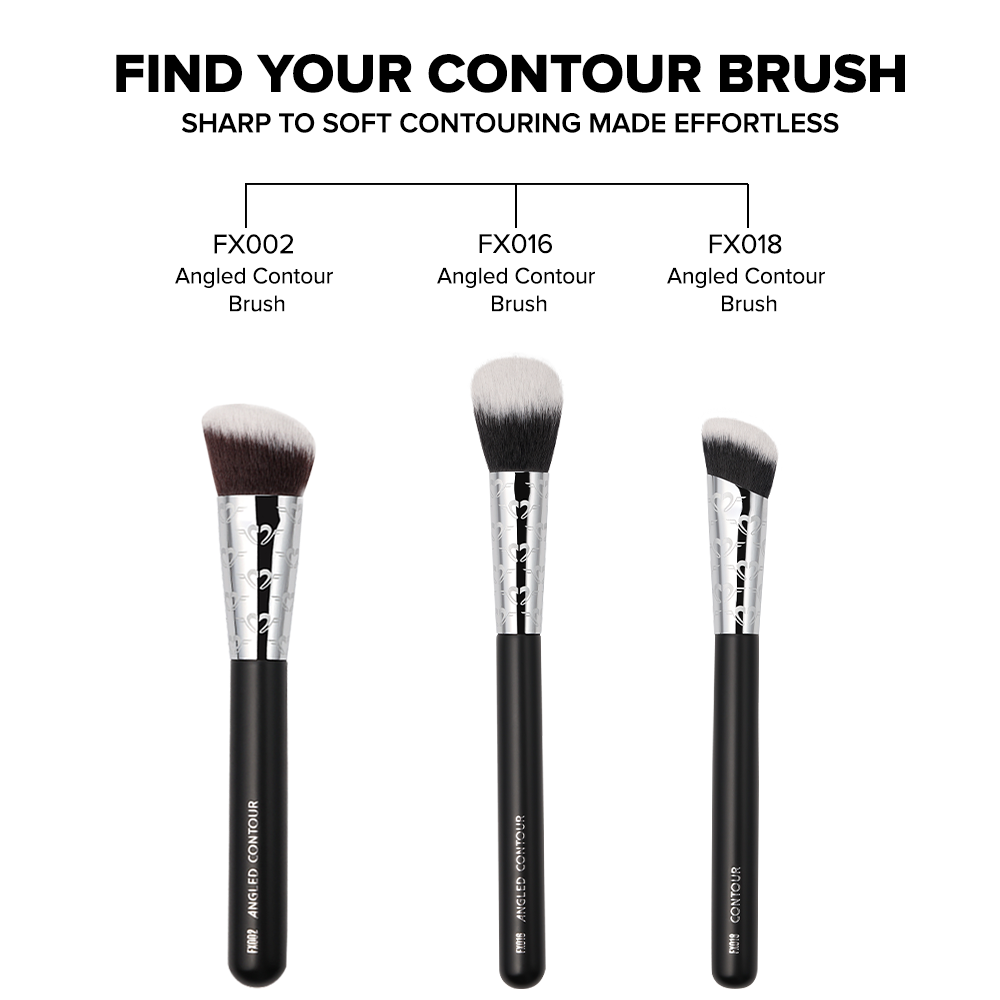 Academic Angled Contour Brush - FX002