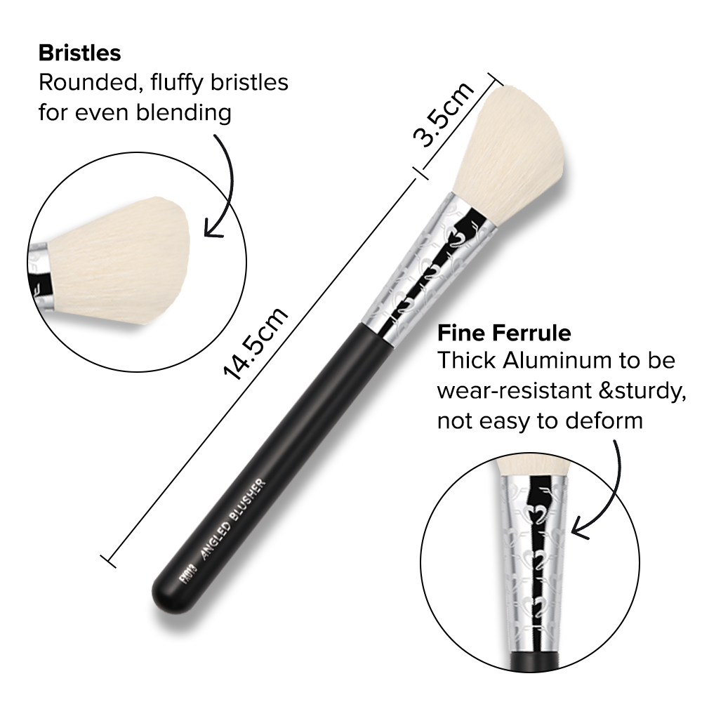 Academic Angled Blusher Brush - FX013