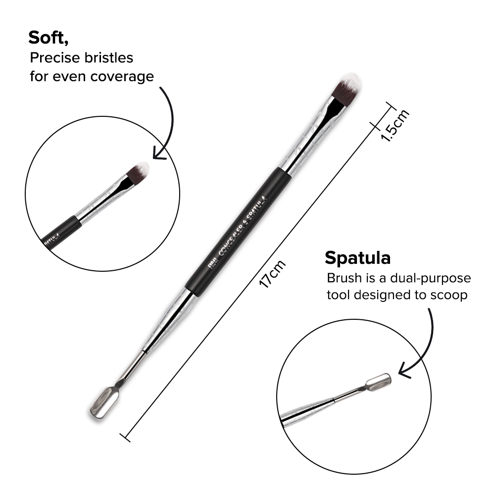 Academic Concealer Brush + Spatula - FX041