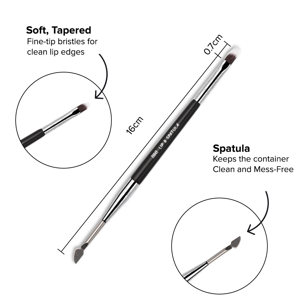 Academic Lip Brush + Spatula - FX042